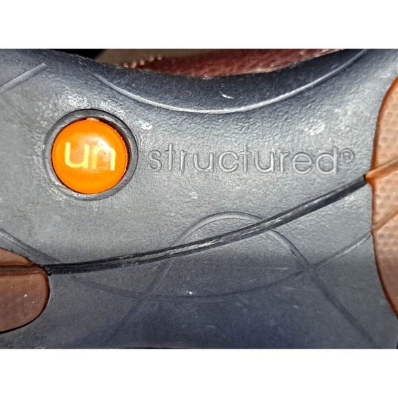 Clarks Unstructured Women's 9.5W Brown Leather MaryJane Shoes - Picture 9 of 10